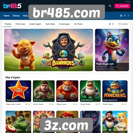 Comparação entre br485.com e outros sites de jogos