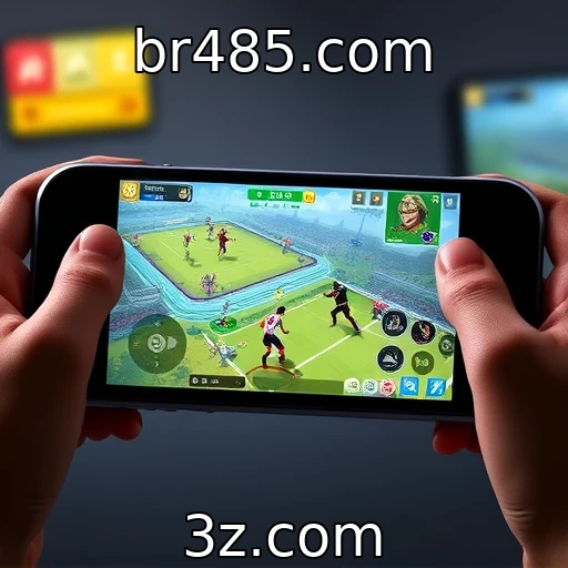 Crescimento do mercado de jogos móveis no Brasil