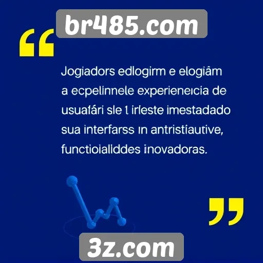 Experiência de usuário em br485.com é destacada por jogadores